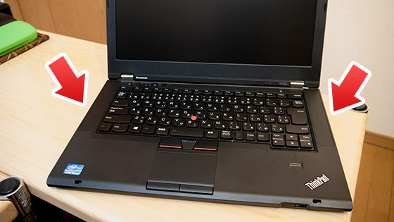 ThinkPad T430s 内蔵ステレオスピーカー